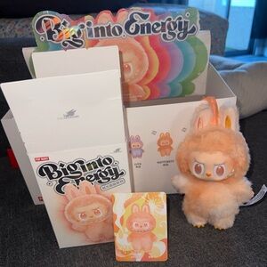 Authentic Pop Mart Labubu – Big Into Energy (Happiness) Brand New